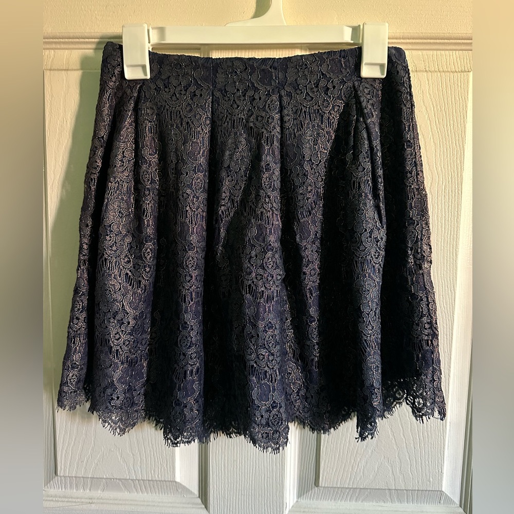 Charlotte Russe Midnight Blue Skirt